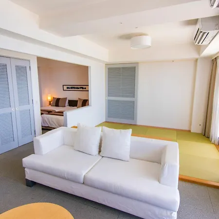 The Beach Tower Okinawa Chatan Exterior photo