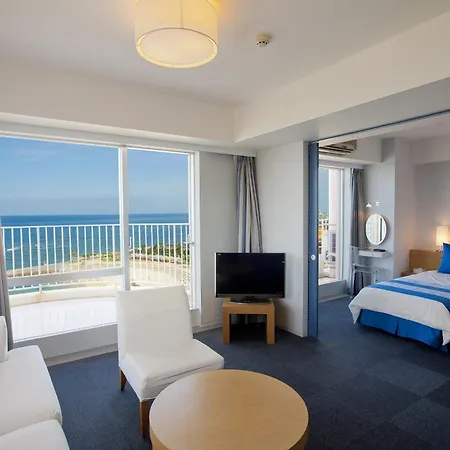 The Beach Tower Okinawa Chatan Exterior photo